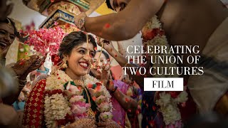 Celebrating the Union of Two Cultures Shruthi amp Omkars Wedding at RR Thoranam Mahal Coimbatore 🎉✨ [upl. by Nosreve664]