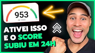 🟢NOVO Como Aumentar a Pontuação do SCORE do CPF Rápido e Grátis  3 Dicas Práticas  GARANTIDO [upl. by Ycniuqal]