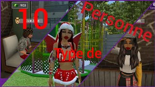 Les 10 différent type de personne sur avakin life [upl. by Chappell986]