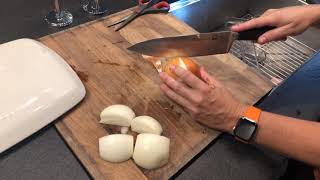 Chopping Onion in a Food Processor [upl. by Sukhum590]