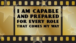 Positive Affirmations for Actors amp Movie Stars from My Dreams Matter [upl. by Arihaz106]