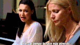 Glee  Santana Holly and Brittany sing Landslide with Spanish subtitles [upl. by Avery]