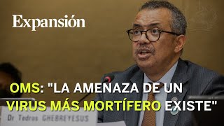 La OMS alerta de que llegará una nueva pandemia que será más mortífera [upl. by Imnubulo577]