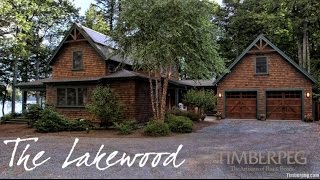 Timberpeg Lakewood Timber Frame Home [upl. by Strong]