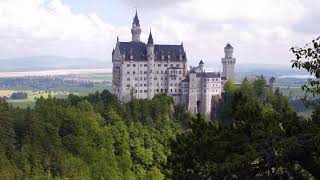 RealLife Disney Castle Neuschwanstein Castle Germany in 4K Ultra HD [upl. by Ollie]