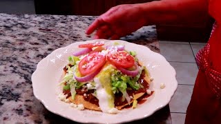 Como Hacer Tostadas De Res  How To Make Beef Tostadas [upl. by Toni266]