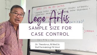 Seri78 Farmakoepidemiologi  Sample Size for Case Control [upl. by Alcock]