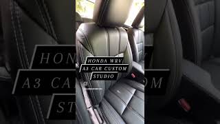 Honda WRV Seats and interiors customization only at a3carcustomstudio [upl. by Woermer]