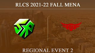 SRG vs TU Set2  RLCS 202122 Fall MENA  Sandrock Gaming vs The Ultimates  31 October 2021 [upl. by Enelym]