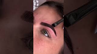 Brow Henna Application 🔗 By Supercilium browhenna supercilium brows [upl. by Seda]