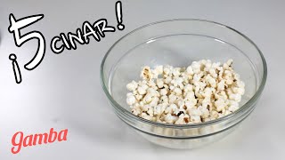 Cómo Hacer Palomitas de Maíz en Microondas  Tips Cocina [upl. by Anidal519]