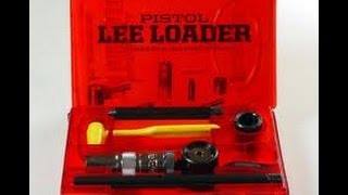 Lee Loader 38 Special Hand Loading Low Cost Reloading Review [upl. by Rothenberg347]