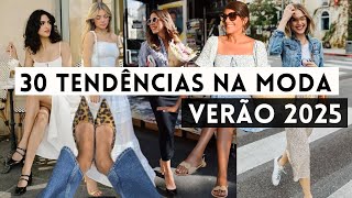 🔴TENDÊNCIAS PARA O VERÃO 2025 QUE JÁ ESTÃO NA MODA [upl. by Aillemac]