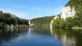 Eine Farbenfrohe Schifffahrt auf der Donau durchs Altmühltal und den Donaudurchbruch [upl. by Yazbak]