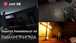 🔴 PHASMOPHOBIA FR ▶️ Enquêtes Paranormales 9 👻 [upl. by Paapanen435]