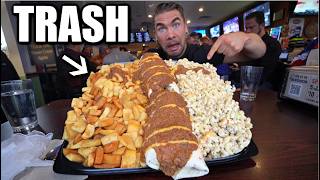 I HAD TO EAT quotGARBAGEquot FOR THIS FAMOUS FOOD CHALLENGE IN NEW YORK  Joel Hansen [upl. by Lindberg674]