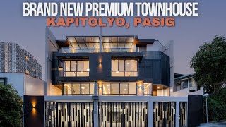 Brand new premium townhouse for sale in Kapitolyo Pasig [upl. by Nauwaj427]