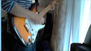 my funk guitar cover Evil Vibrations  The Rebirth  Mighty Ryeders [upl. by Enellek]