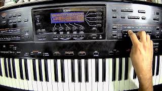 Roland G 1000 sound and styles [upl. by Dloraj]