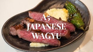 Cooking the WORLDS TENDEREST BEEF  A5 Wagyu Ribeye From Kagoshima Japan [upl. by Luis]