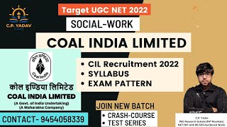 COAL INDIA LIMITED  CIL Recruitment 2022  SYLLABUS amp EXAM PATTERN BY CP Yadav [upl. by Ailhat847]