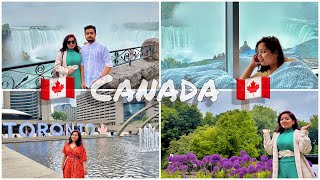 কানাডা ভ্লগ  Canada Travel Niagara Falls Toronto [upl. by Zetrok]