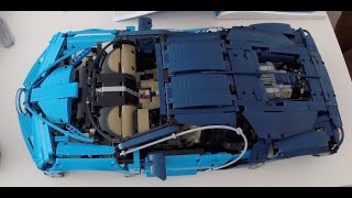 Lego Technic Bugatti Chiron 42083 part 03 in 4K [upl. by Charleton]