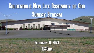 Goldendale New Life Assembly of God Live February 11 2024 [upl. by Neall]