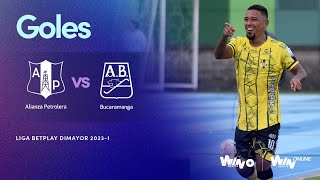 Alianza Petrolera vs Bucaramanga goles  Liga BetPlay Dimayor 2023 1  Fecha 10 [upl. by Anele]