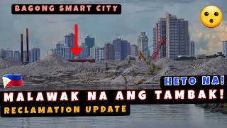 Malawak na ang Tambak Construction ng Bagong Smart City sa Harap ng Mall of Asia Full Blast na 🇵🇭 [upl. by Corabella]