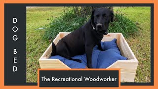 Build a Wooden Dog Bed  How To  With Downloadable Plans The Recreational Woodworker [upl. by Divine]