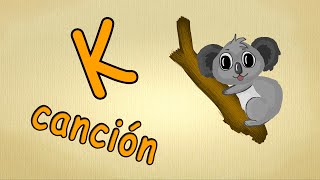 abc alphabet song en español La letra K Cancion canciones infantiles [upl. by Trebmal768]