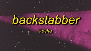 Kesha  Backstabber sped upnightcore Lyrics  back back backstabber [upl. by Imuyam]