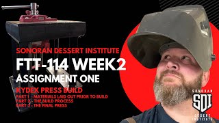 SDI  FTT 114  Week 2 Assignment One Build a Kydex Press [upl. by Prosser]