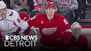 Detroit Red Wings sign Moritz Seider to 7year deal worth nearly 60 million [upl. by Nwahc862]