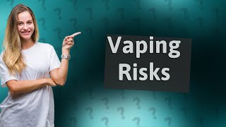 Is vaping zero nicotine bad for you [upl. by Snahc]