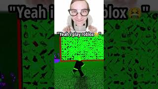 Yeah i play roblox part 2 roblox gigachad [upl. by Reehsab]