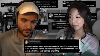 Fuslie amp NoahJ talks about their Cheating Issue [upl. by Dowdell]