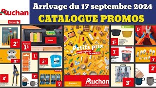 catalogue AUCHAN 17 septembre foire 1 euro ✅ Arrivage bricolage jardinage 🔥 promos maison cuisine [upl. by Fiedler505]