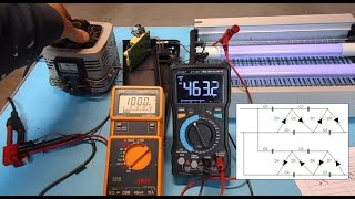 Étude dun montage multiplicateur de tension  lampe anti insectes [upl. by Deraj37]