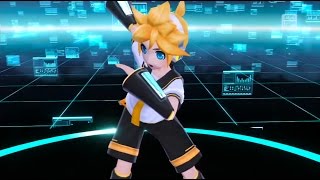 【Rin・Len】 Kagamine Lets Say the P Names ENGLISH Project Diva F Edit PV [upl. by Ute894]