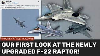 Our first look at the 16 BILLION F22 RAPTOR UPGRADE [upl. by Neleh]