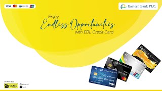 Enjoy Endless Opportunities with EBL Credit Card [upl. by Tod]