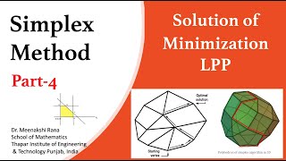 Simplex Method Part 4 Minimization Problem [upl. by Narih]