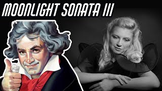 Finally Beethoven  Reacting to Beethoven quotMoonlightquot Sonata III quotPresto Agitatoquot Valentina Lisitsa [upl. by Akimahc]