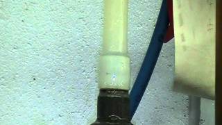 Pinholes and cracks leaks in pex plastic pipe from light fixtures [upl. by Kwei690]