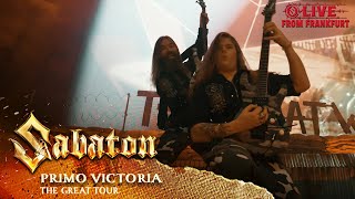 SABATON  Primo Victoria Live  The Great Tour  Frankfurt [upl. by Quigley120]