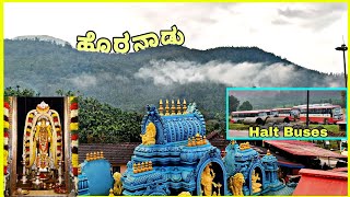 Horanaduಹೊರನಾಡು Temple Tour  Bus Stand amp Halt Buses  Scenic View😍 [upl. by Saber]