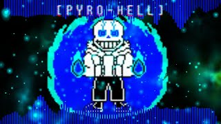 Reupload Hardtale HARD MODE  PYRO HELL Hardtale Megalovania in the style of HARD MODE [upl. by Waddle]