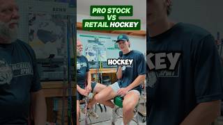 Differences between pro stock and retail hockey gear hockey [upl. by Anuqahs132]